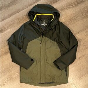 Men's C9 champion 3 in 1 Green Hooded Jacket